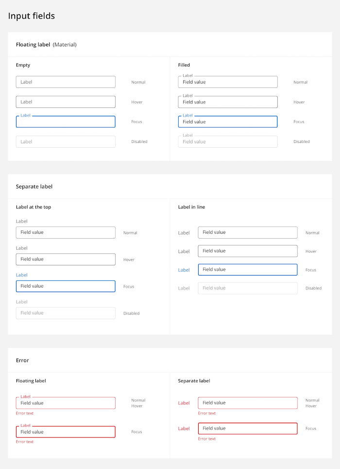 Open UI Style Guide - Bloomreach Experience Manager (PaaS/Self-Hosted ...